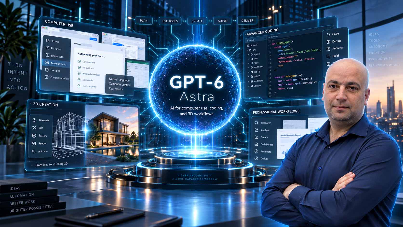 OpenAI Launches GPT-6 Astra, Bringing AI Closer to Autonomous Digital Work