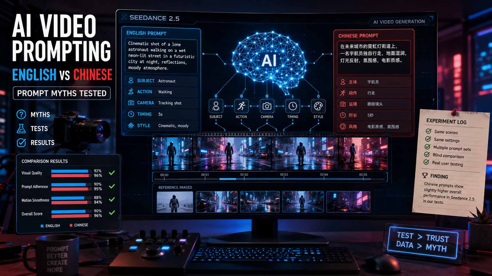 Do Chinese Prompts Improve Seedance 2.5 AI Videos?